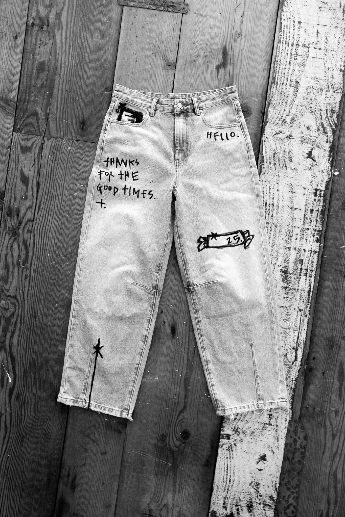 Right Barrel Jean - Drawings