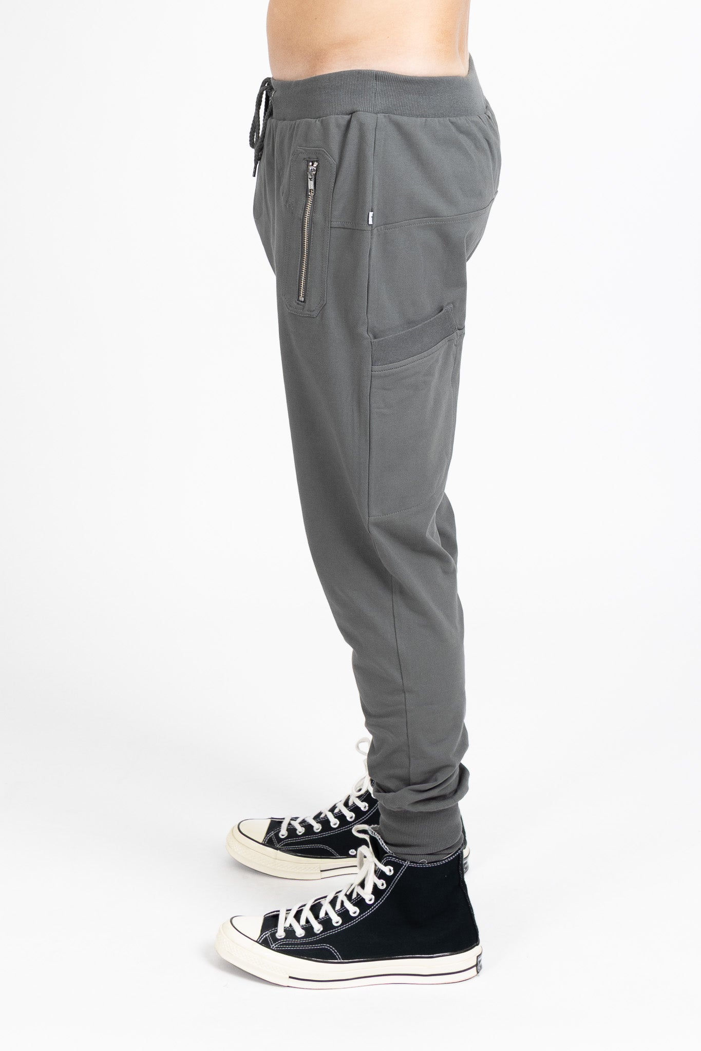 Escape Trackies Charcoal/Silver