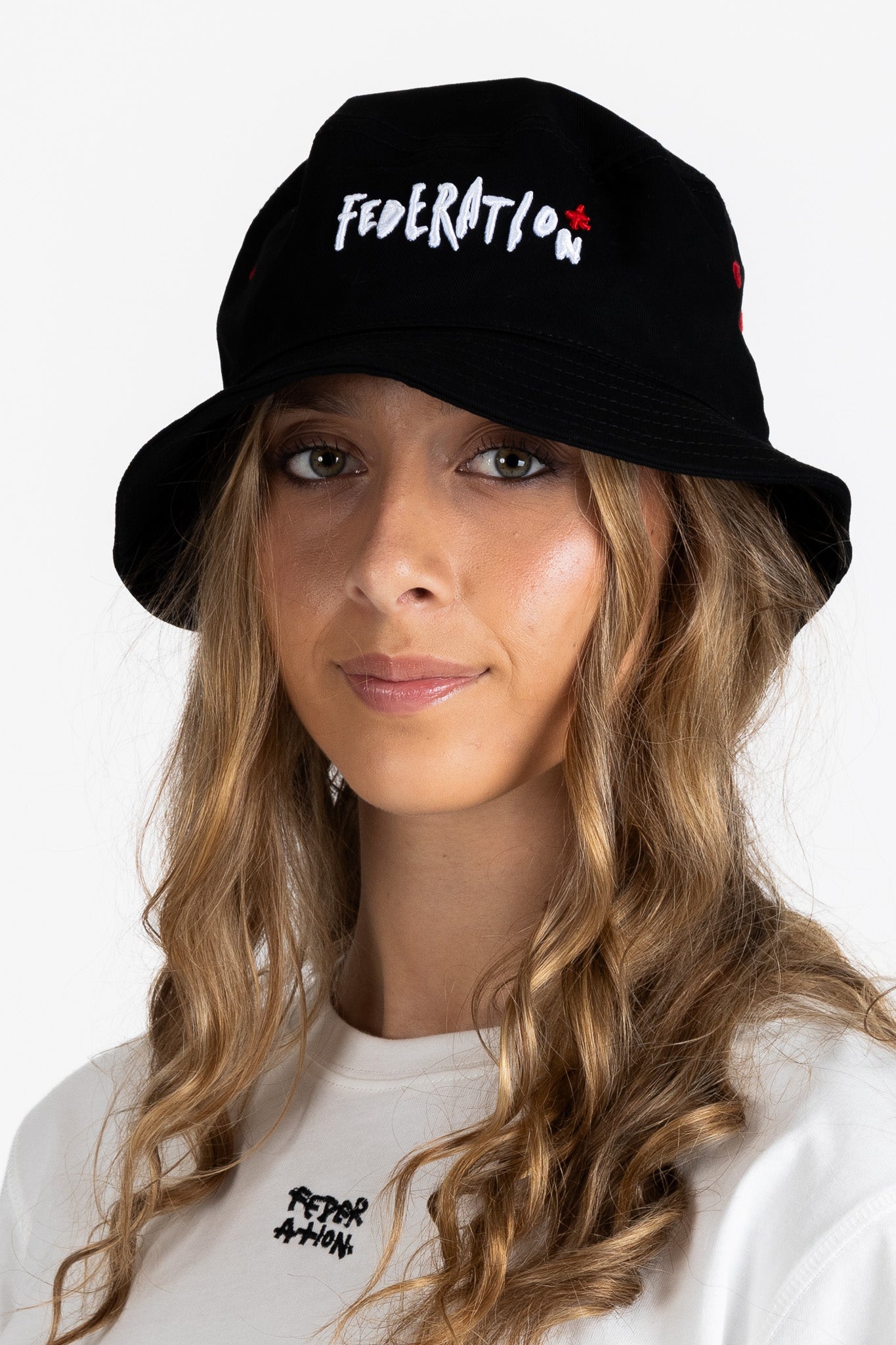 Bucket Hat - Inked Red