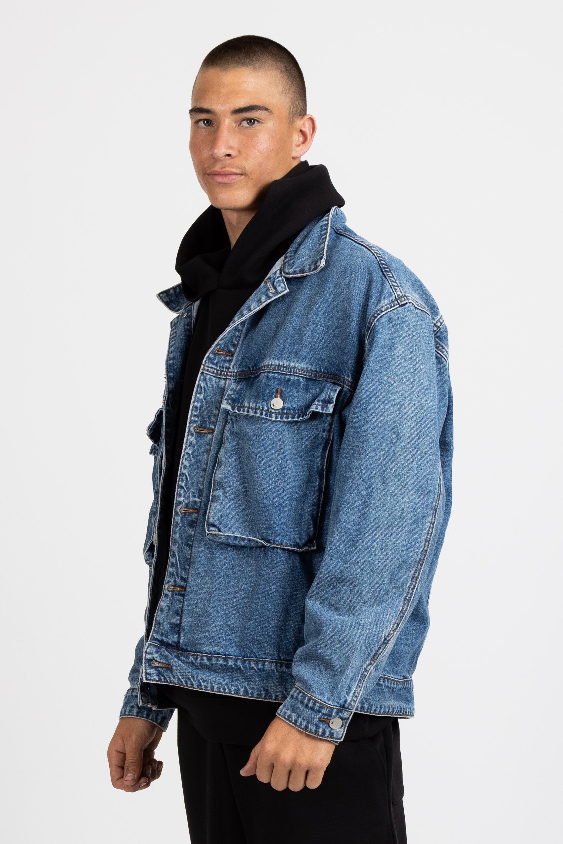 Blown Out Denim Jacket