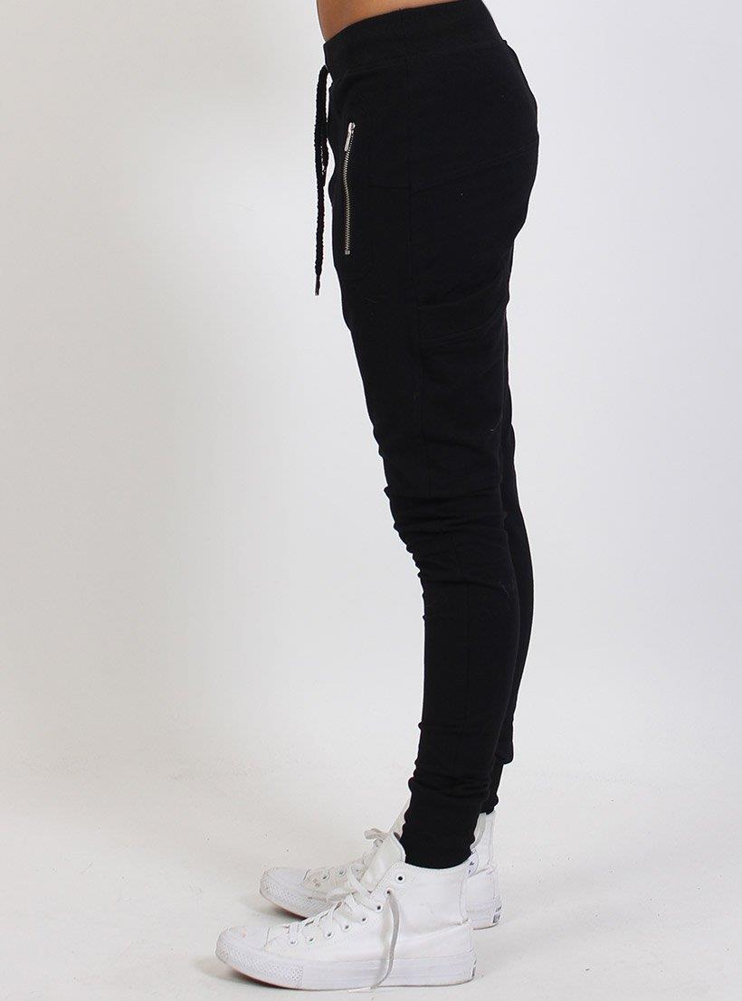 Escape Trackies - +. White Print