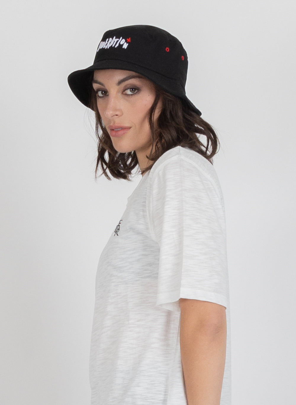 Bucket Hat - Inked Red