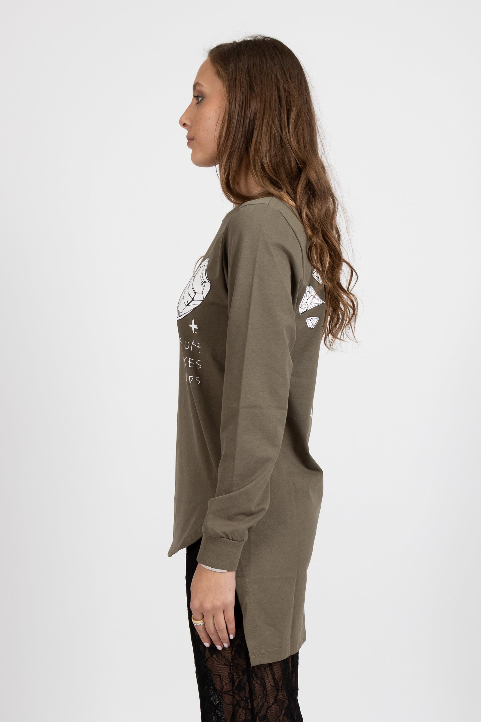 LS Scallop Tee - Pressure