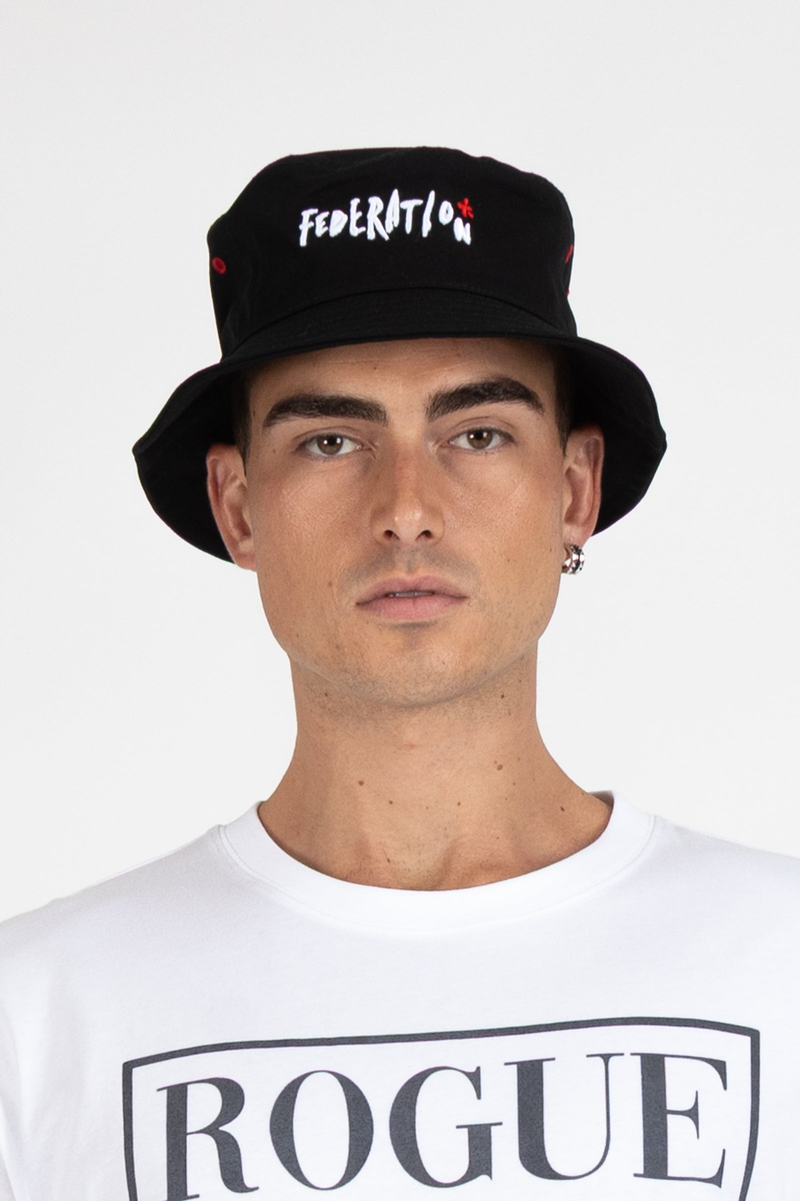 Bucket Hat - Inked Red