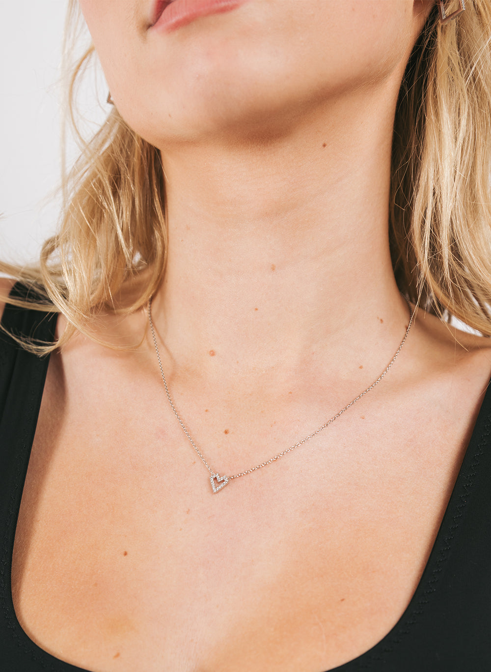 Sparkles Heart Necklace