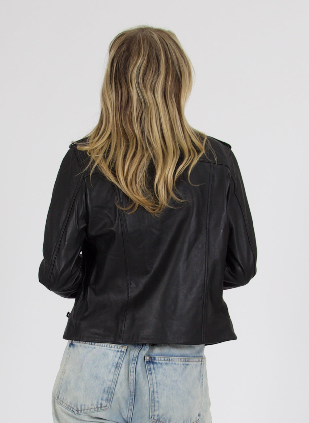 Leather Jacket - Gold