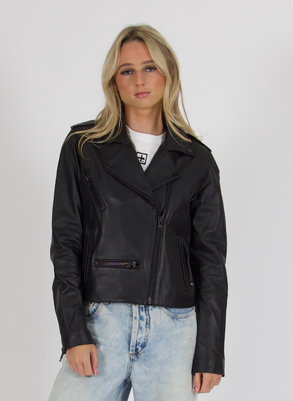 Leather Jacket - Black