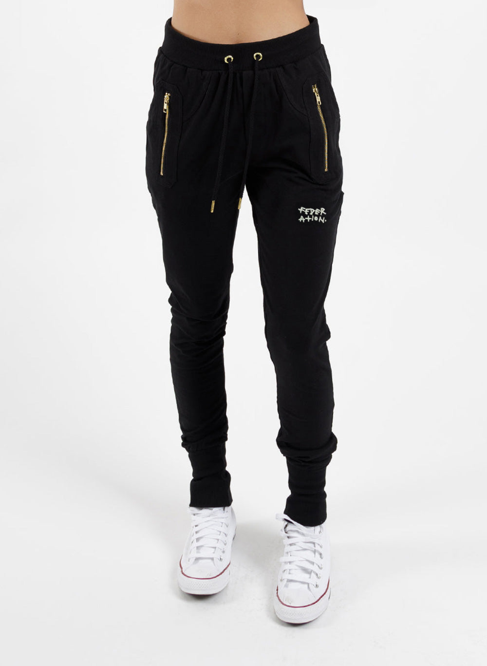 Escape Trackie - Sketch / Gold zips
