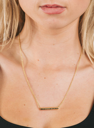 Stay Gold Necklace
