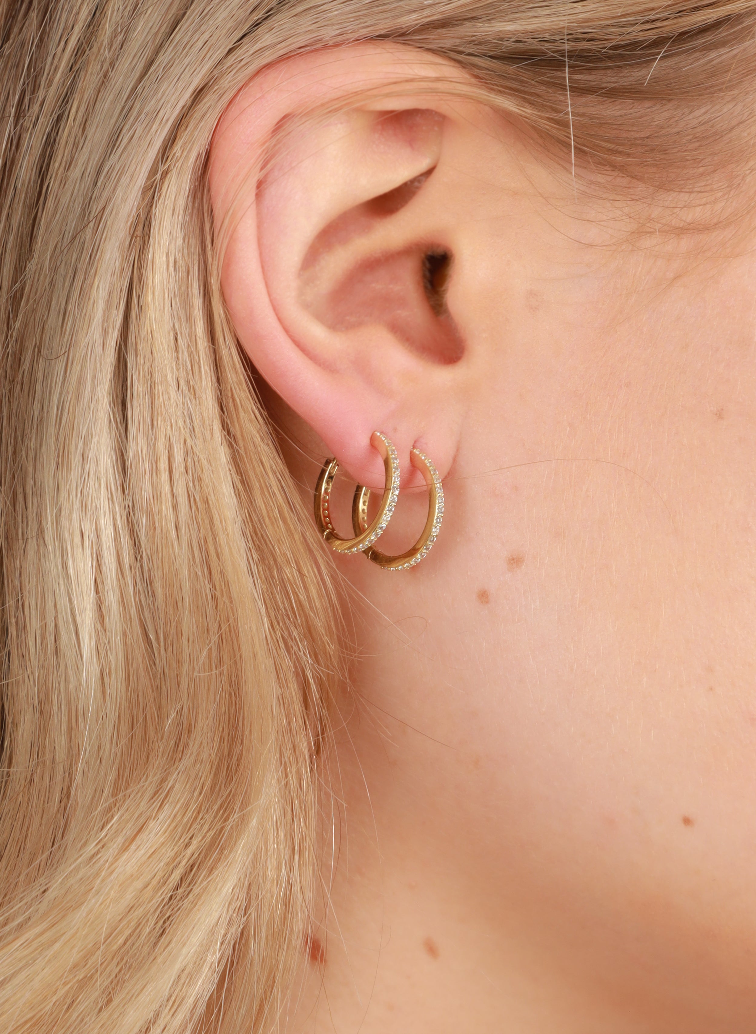 Lil' Bling Hoops