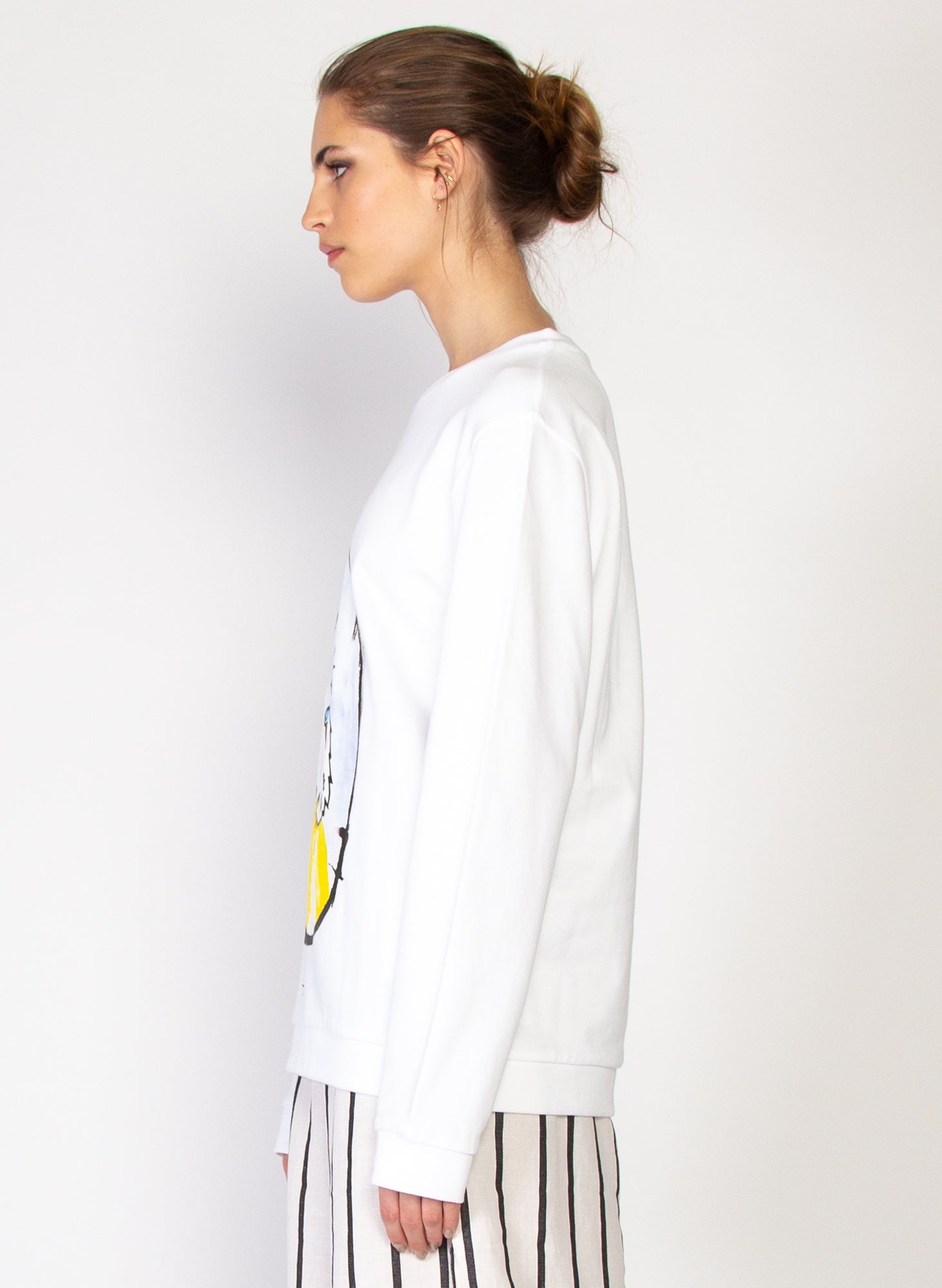 Through Crew - Yellow Budgie