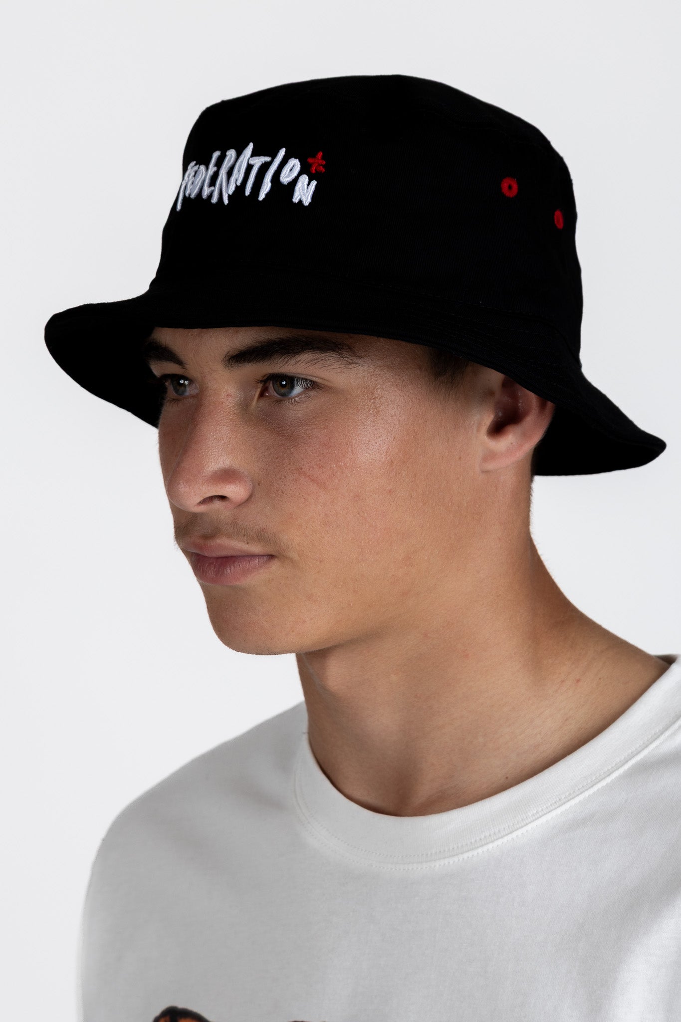 Bucket Hat - Inked Red