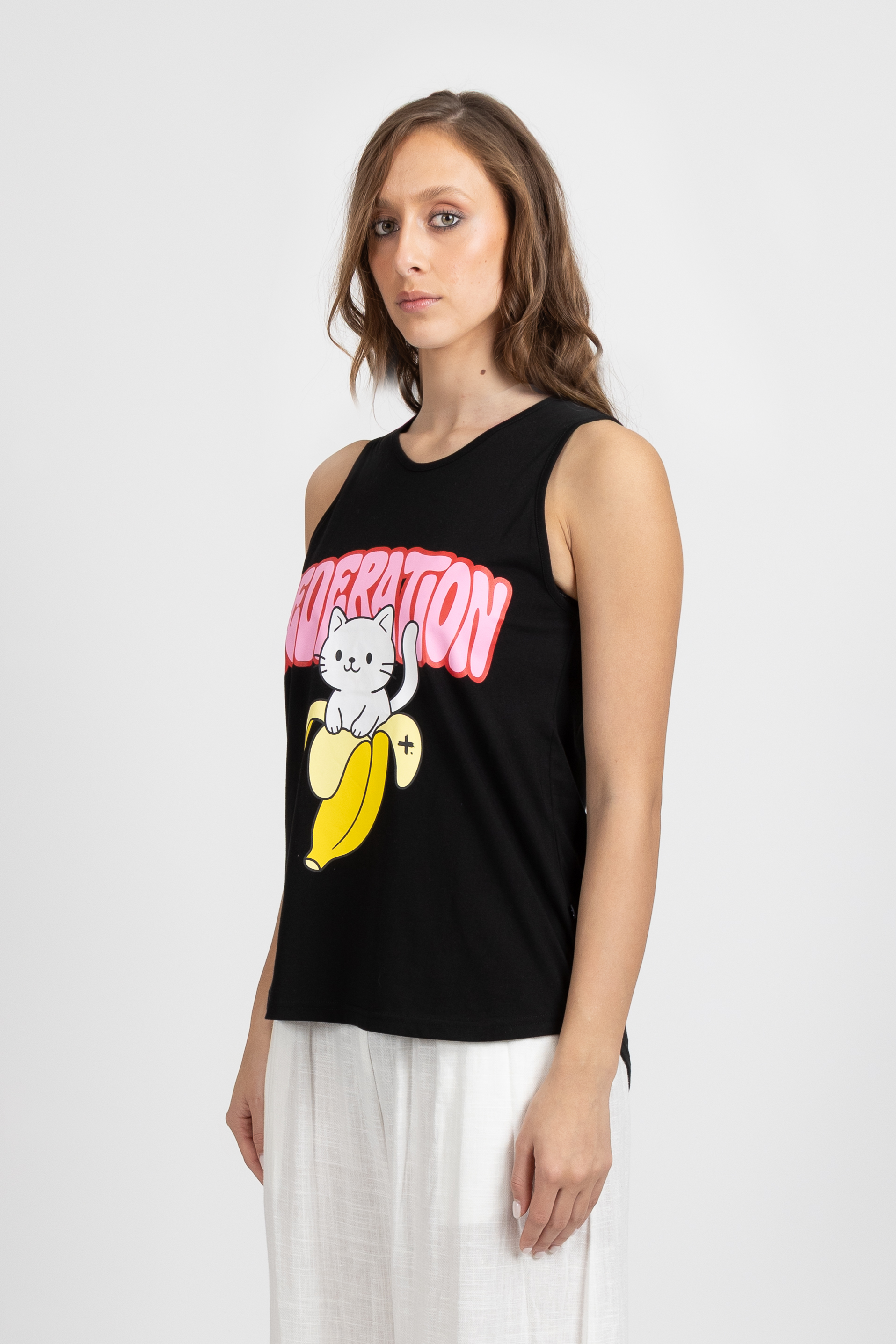 Ranger Singlet - Banana Cat