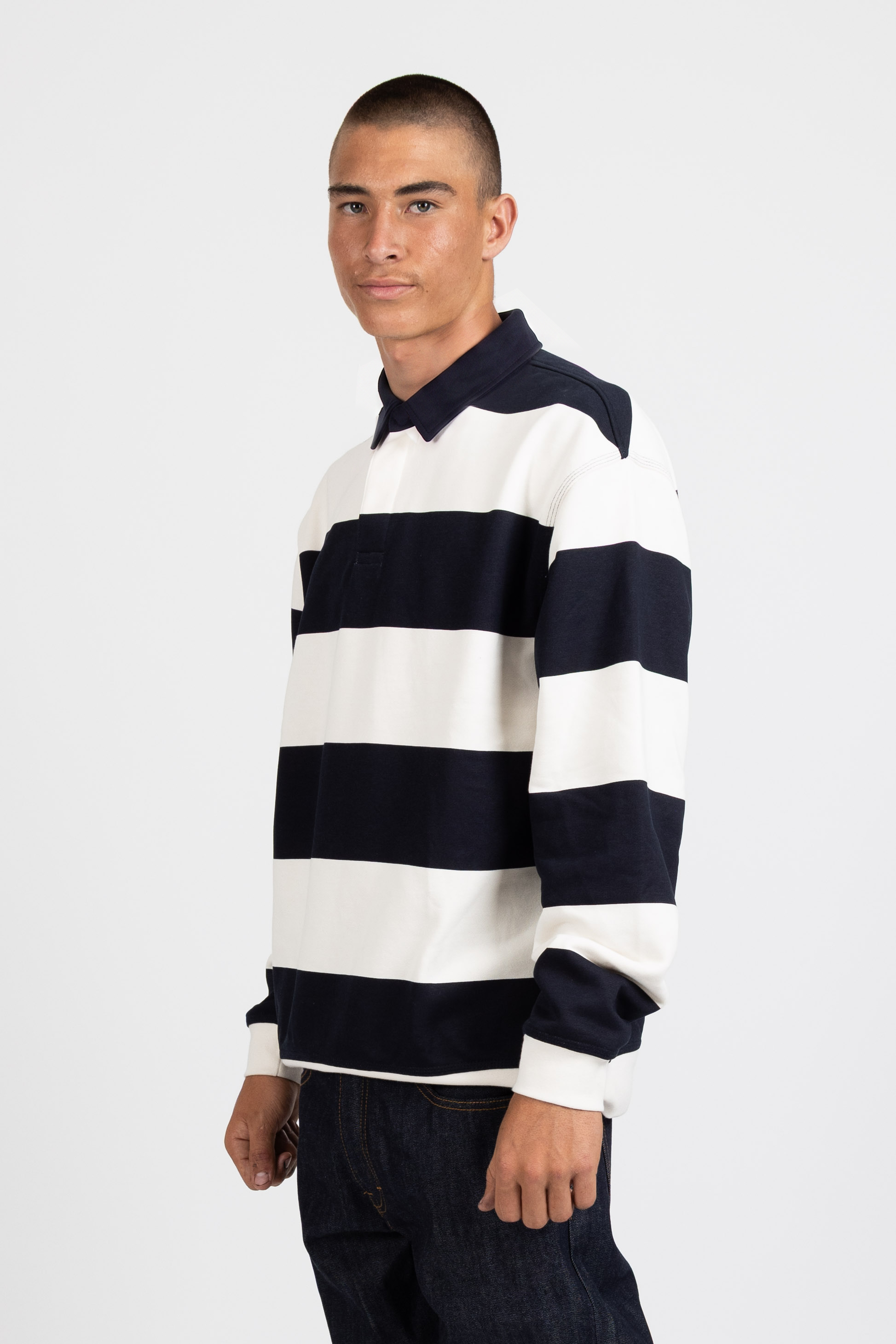 Striped Club Polo