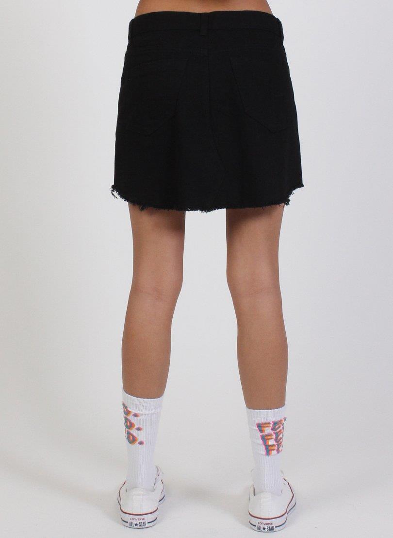 Welcome Skirt-Black
