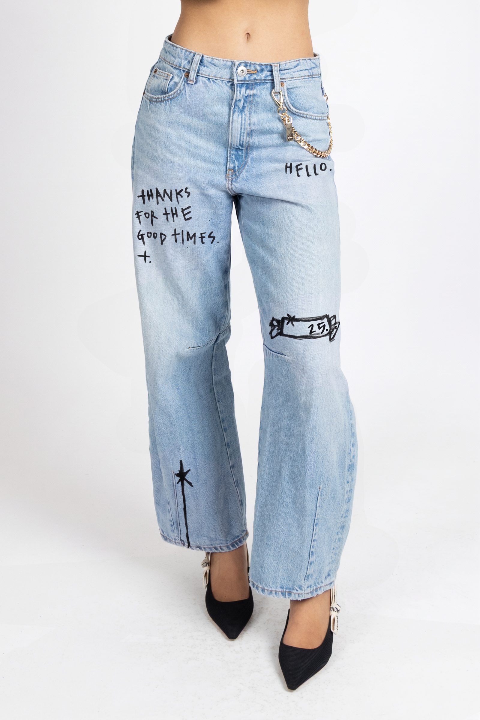 Right Barrel Jean - Drawings