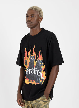 Goode Tee - Fire Cat