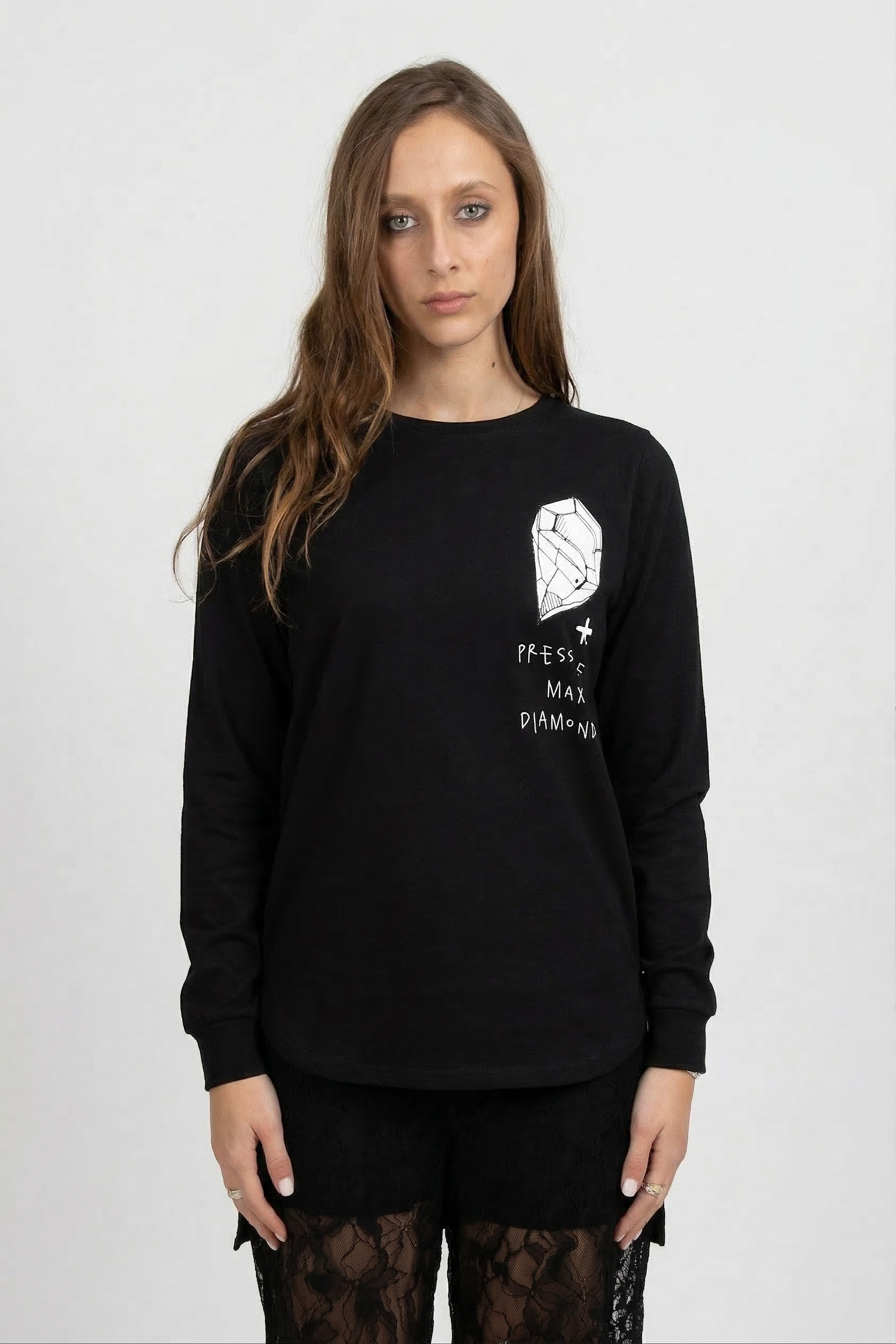 LS Scallop Tee - Pressure