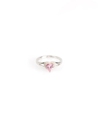 Surrounded Heart Ring