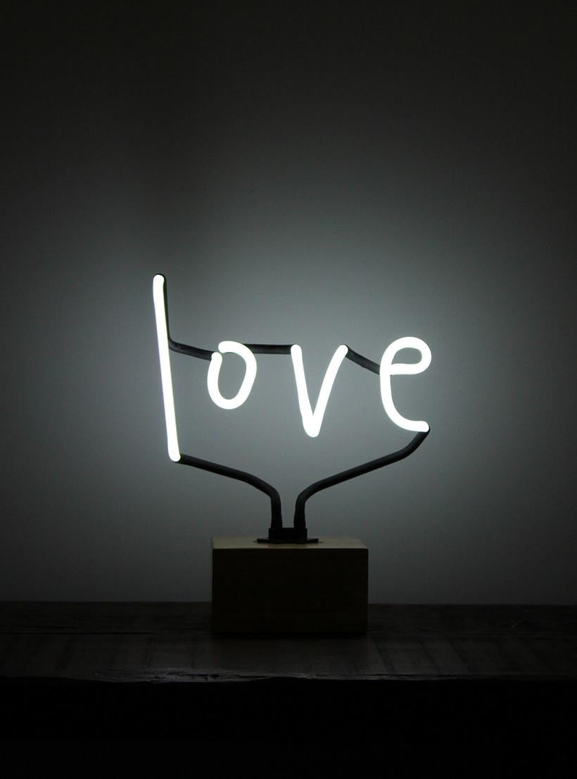 Somekind Neon 'Love' Wood