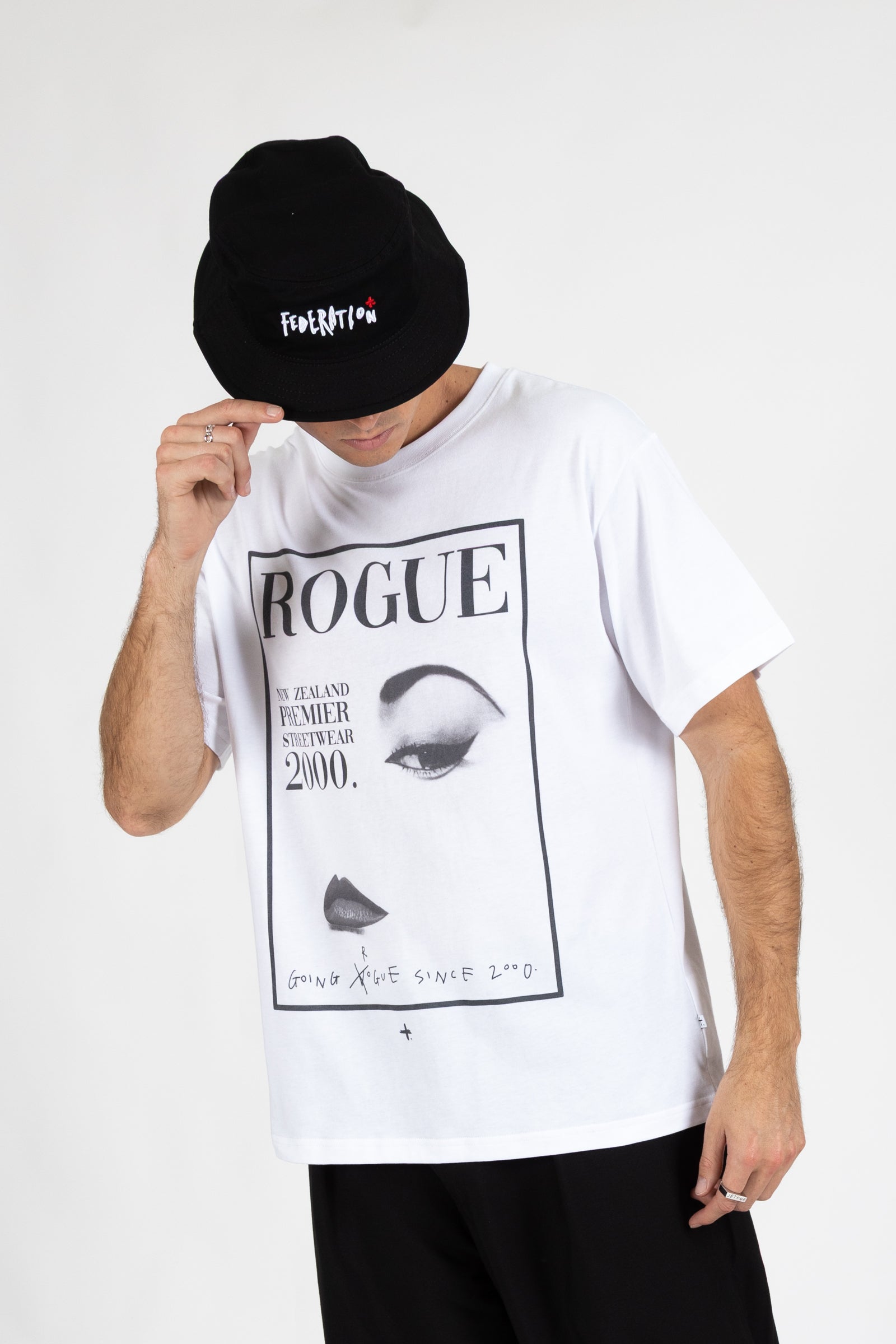 Bucket Hat - Inked Red