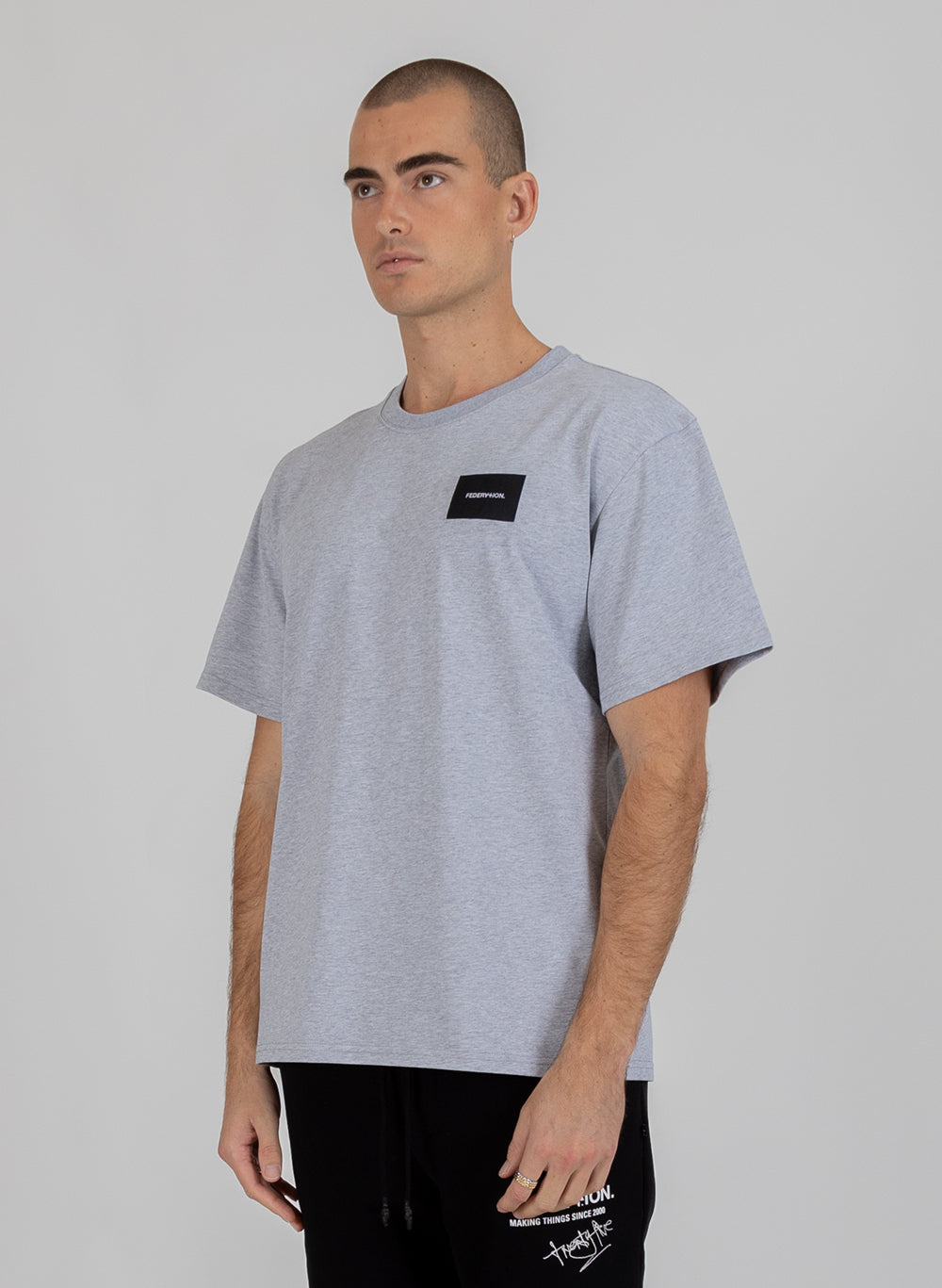 Tour Tee - Woven Badge