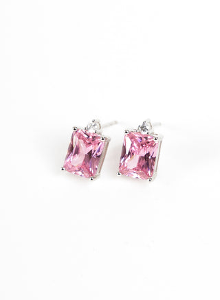 Emerald Cut Stud