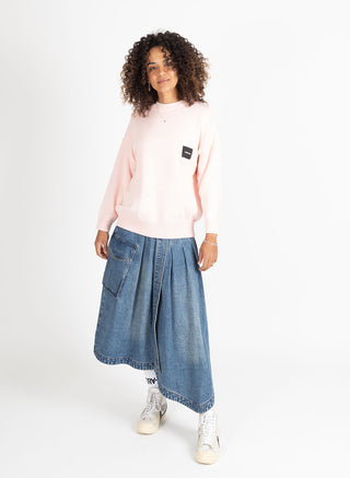 Badge Knit Crew