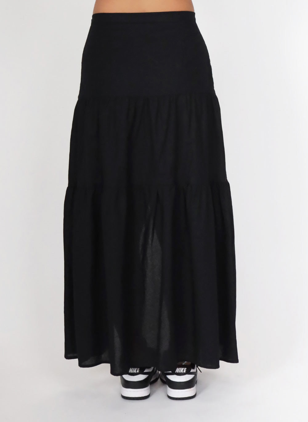Black tiered skirt nz outlet