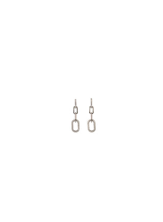 Dropping Chain Earrings