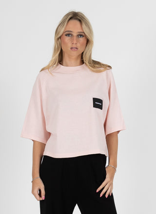 Badge Knit Top