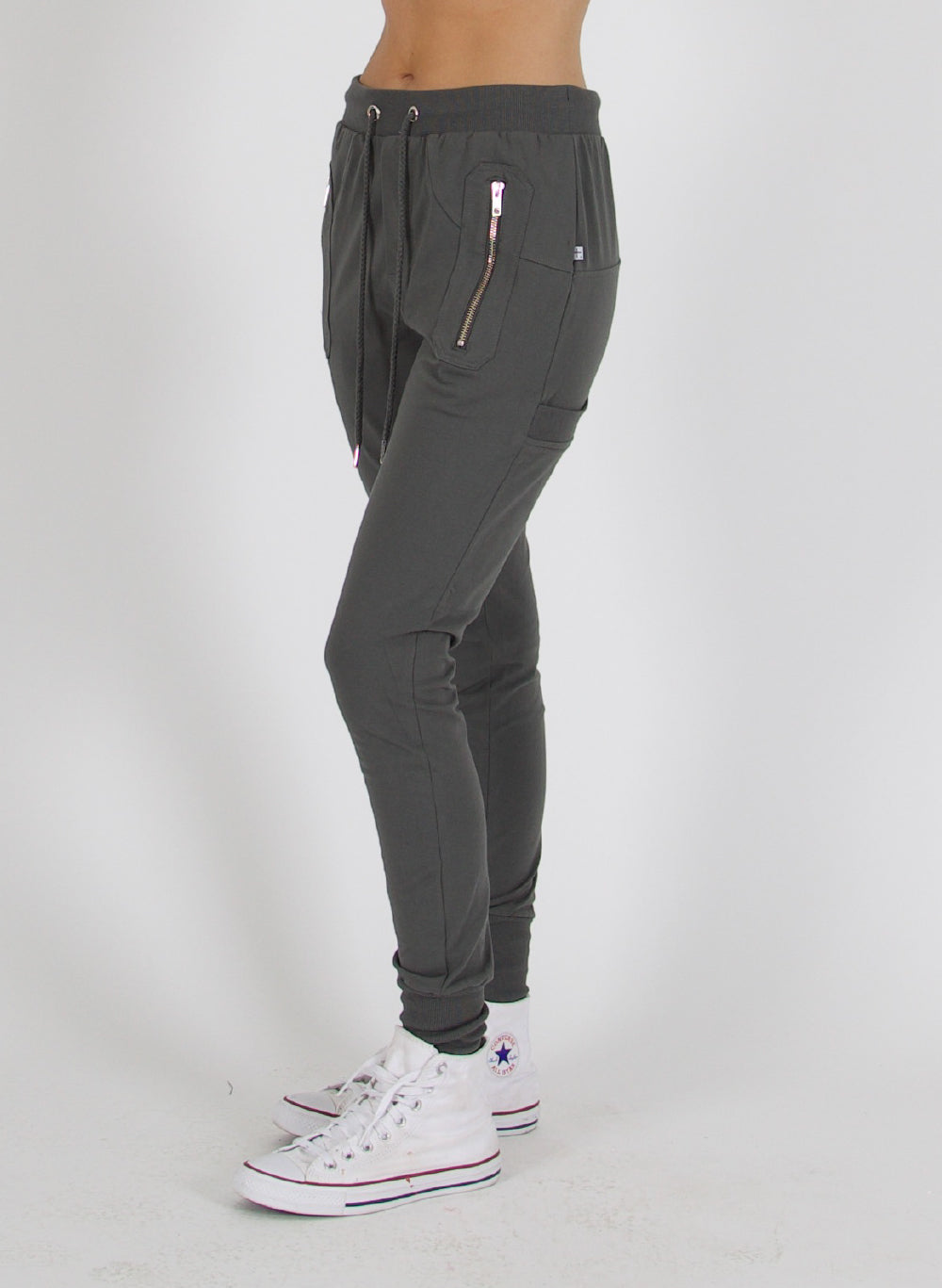 Escape Trackies Charcoal/Silver