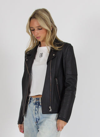 Knew Leather Jacket