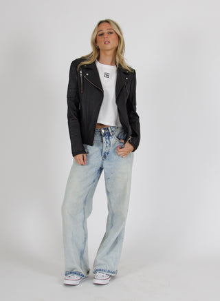 Knew Leather Jacket