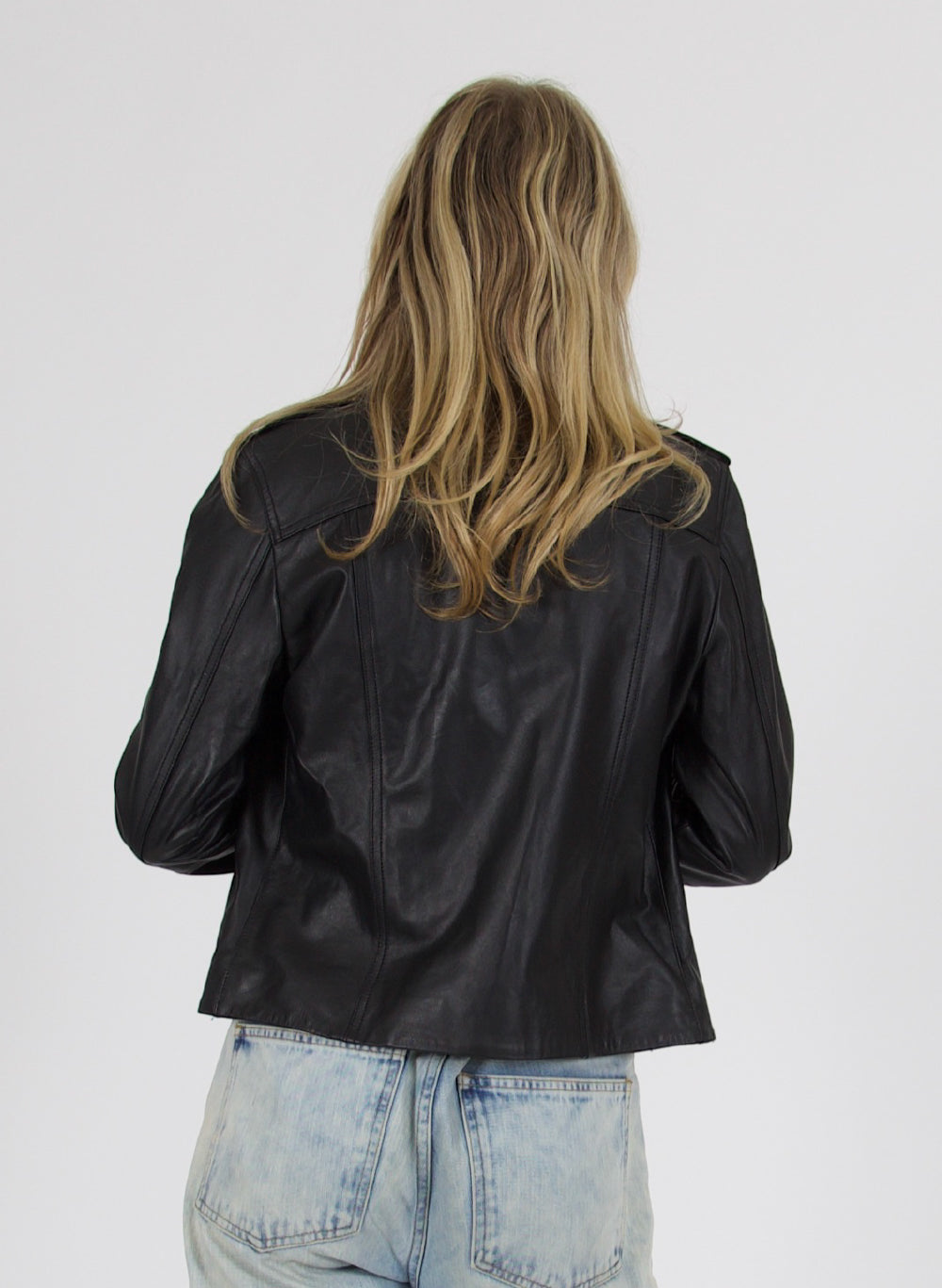 Leather Jacket - Black