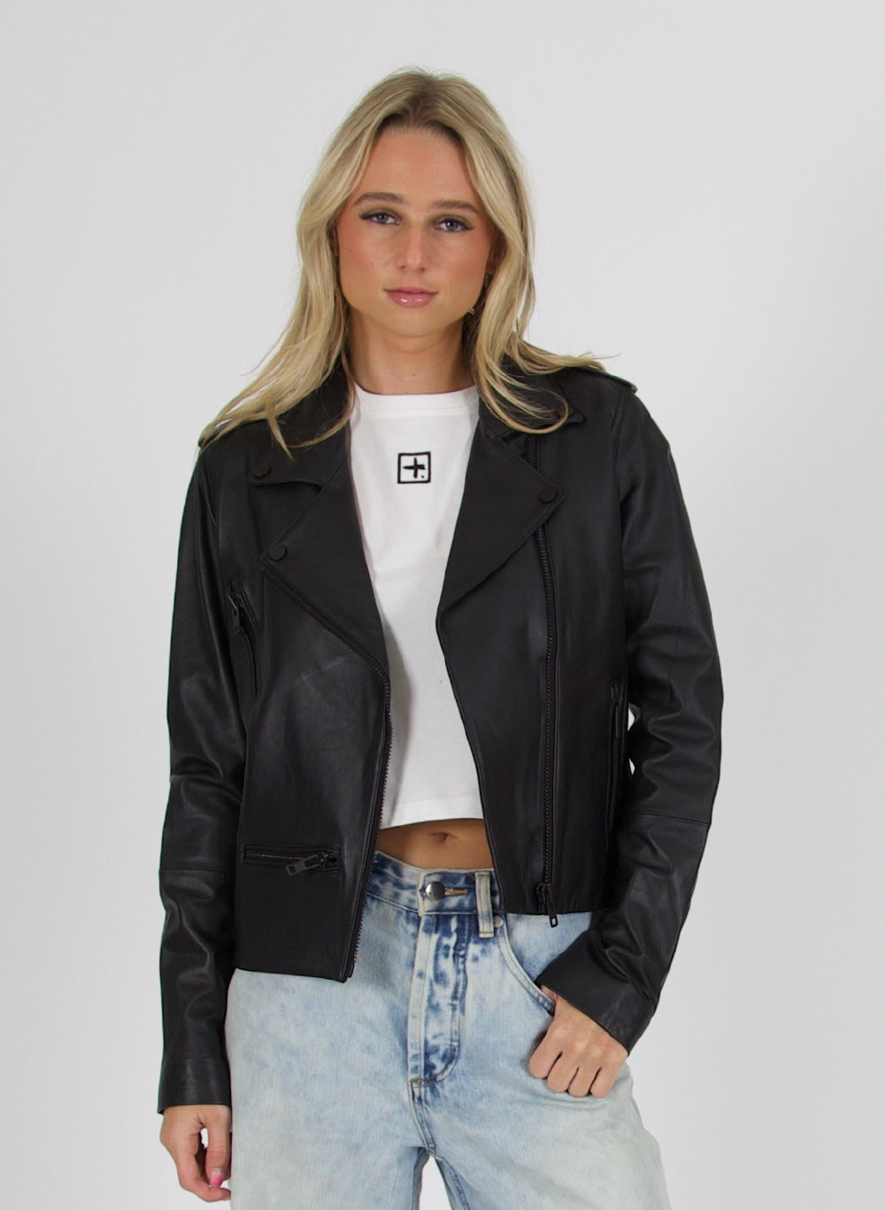 Leather Jacket - Black