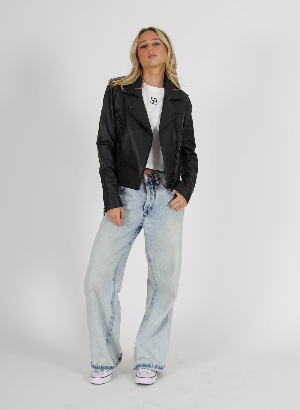 Leather Jacket - Black