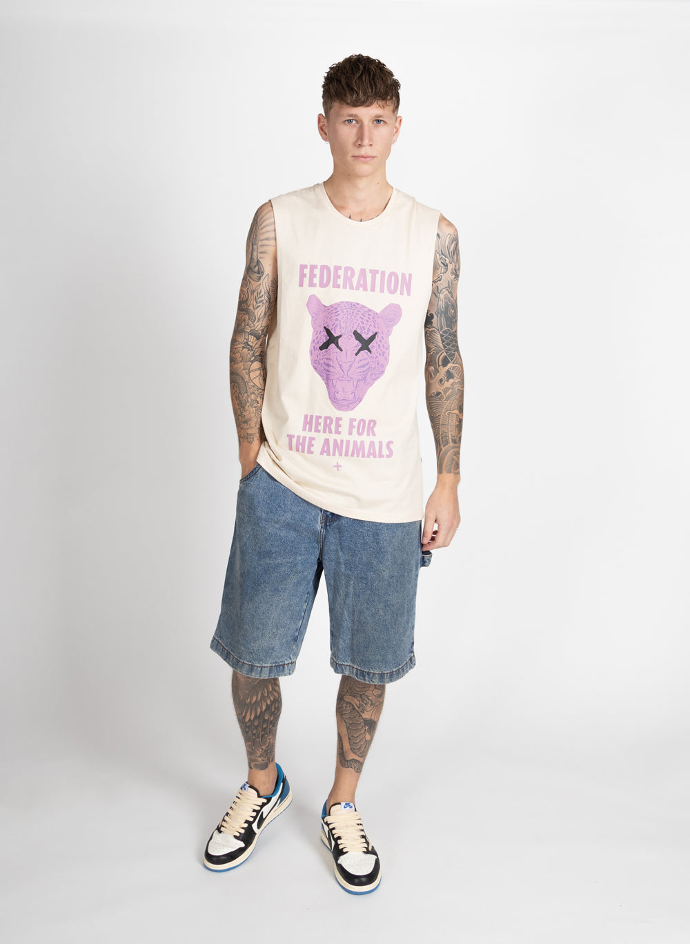 Staple Tank - Animals Men's