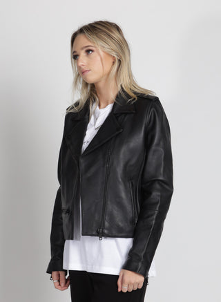 Leather Jacket - Black