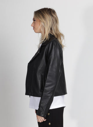 Leather Jacket - Black